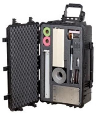Hardened transport case for the audit kit